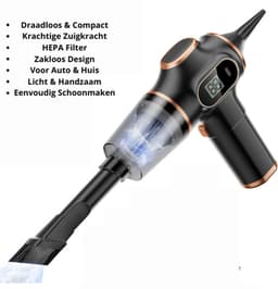 Deniva - Vlekkenreiniger - Bank Reiniger - Auto Zetelreiniger - Draagbare Tapijtreiniger - Diepe Reiniging - 750W - 15kPa — thumbnail 2