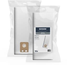 SQOON® Stofzuigerzakken geschikt voor Nilfisk GD1000 / VP300 - Gelijk aan model: 82367820, 1408618000 - High Filtration voor industriële toepassingen — thumbnail 3