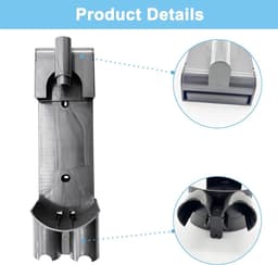 Geschikt voor dyson V7 /V8 accustofzuiger, wandhouder voor dockingstation, vervangend onderdeel nr. 967741-01 — thumbnail 3