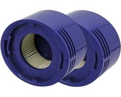 Multaparts® HEPA Filter cassette (set van 2 stuks) geschikt voor Dyson V7 / V8 series | Hoge luchtfiltratie voor schone lucht | Meet op voor je besteld | Vervanger voor Dyson 967478-01