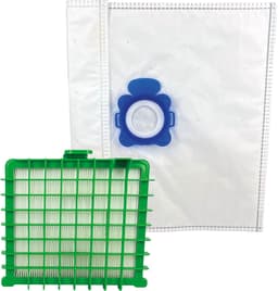 Multaparts® refresh kit geschikt voor Rowenta: stofzuigerzakken (10) + HEPA filter (1) | O.a. geschikt voor Rowenta Silence Force, Silence Force serie, Rowenta X-Trem Power XL | Alternatief voor WB406120 (stofzak) en ZR002901 (HEPA Filter) — thumbnail 1