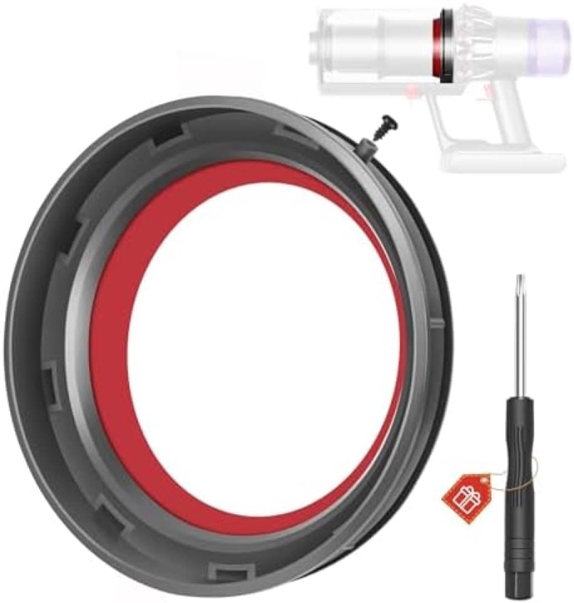 Afdichtring geschikt voor Dyson V11 V15 SV17 stofreservoir, reserveonderdelen, afdichtring, houder voor Dyson SV14 SV15 SV22 SV28 stofaccessoires, stofzuiger, afvalcontainer, reserveonderdeel — afbeelding 1