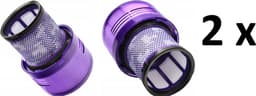 HEPA-filter - 2 stuks - vervanging geschikt voor DYSON: V11, V11 Absolute, V11 Absolute Pro, V11 Animal Plus, V11 SV14, V11 Animal, V11 Absolute Pro, V11 Torgue Drive, V11 Total Clean, V15, SV14, onderdelen vervangen # DY-970013-02 — thumbnail 1