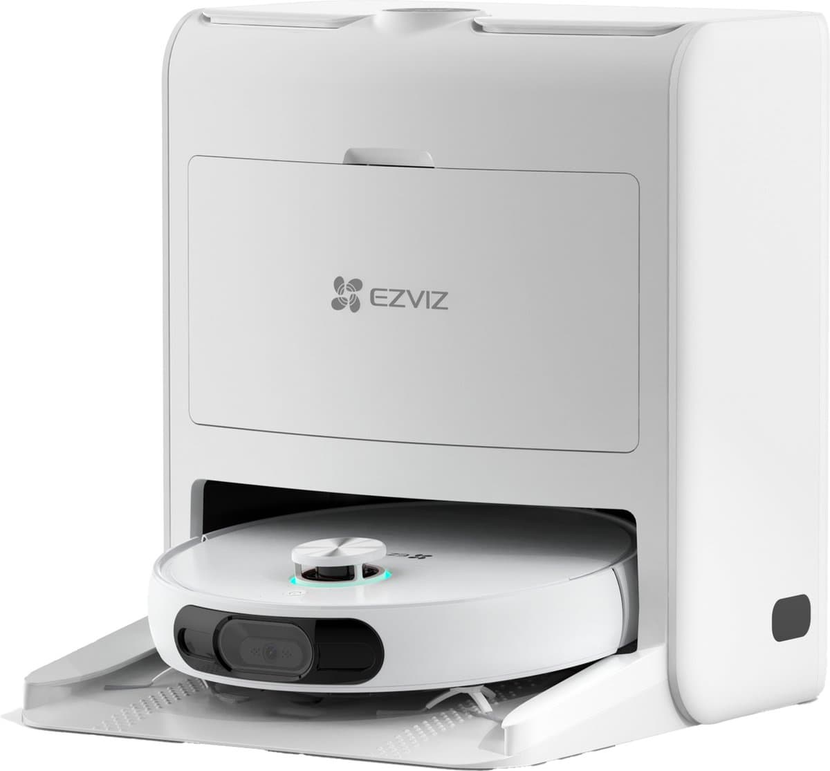 EZVIZ RS2 Robotstofzuiger - Dweil/stofzuiger - Auto-legen watertank - Zelfreinigende Dweil - 3D-mapping - Wit — afbeelding 1