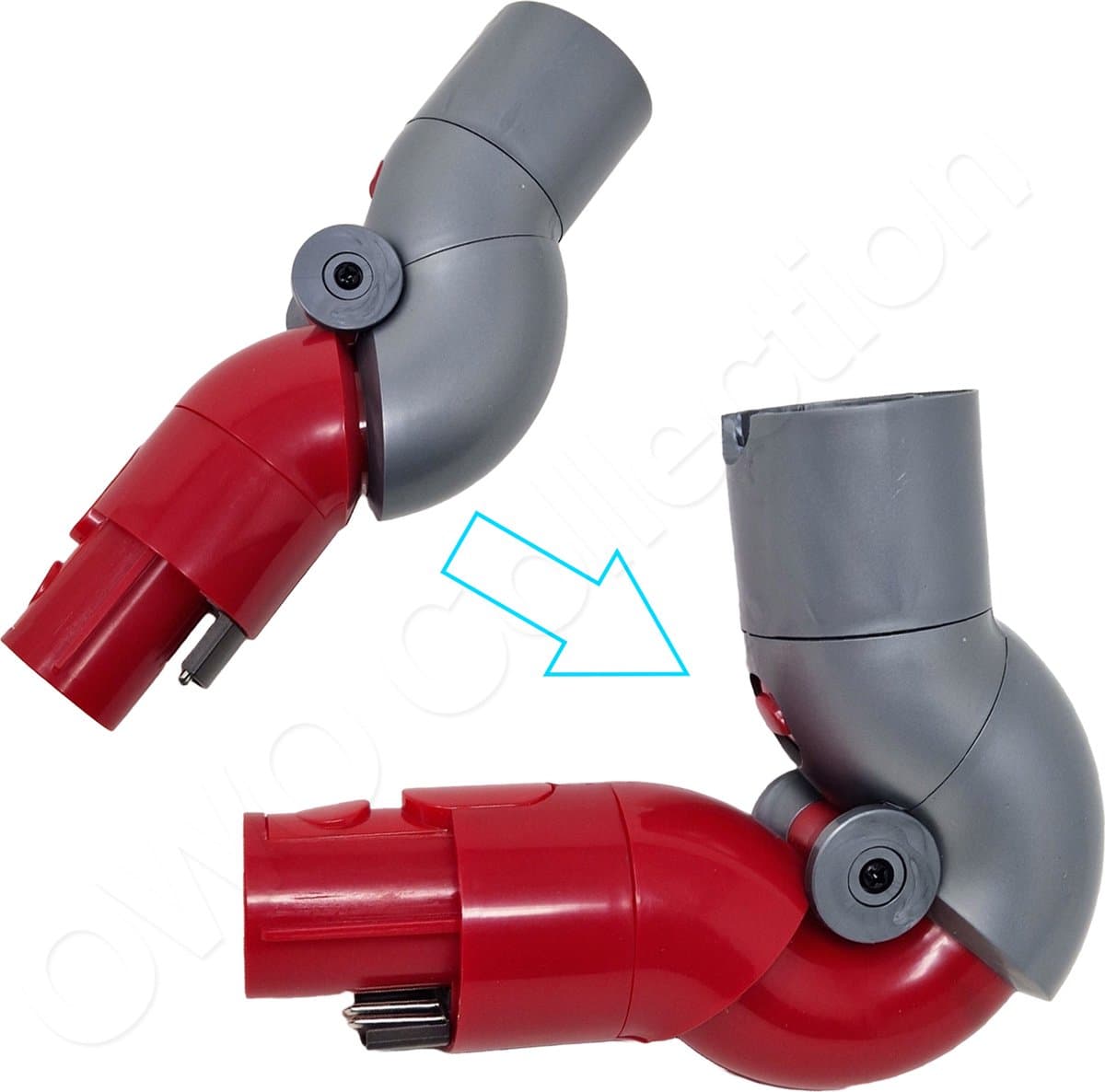 Reach-under verloopstuk geschikt voor Dyson V7 V8 V10 V11 V15 sv10 sv11 sv12 sv14 sv15 sv16 sv22 sv25 sv27 sv28 — afbeelding 1