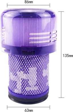 HEPA Filter geschikt voor Dyson V12 Detect Slim & Absolute motor filter Vervanging onderdelen 971517-01 — thumbnail 3