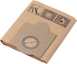 HiKOKI Papieren stofzuigerzak WDE1200(M) (5 stuks) klasse-M - 750442 — thumbnail 3