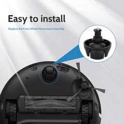 Voorwiel - Geschikt voor Dreame L10 Pro L10 Plus 1T X10 X20 X30 Robotstofzuiger - Wielen Accessoires — thumbnail 5