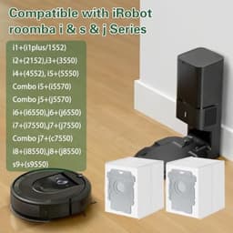 PromoHome 12 Stuks Vervangende Stofzakken Geschikt voor voor iRobot Roomba i7 i7+, i8, i8+, i3, i3+, i4, i4+, i6, i6+, s9, s9+ Plus 10 Max 105 705 Vac — thumbnail 2