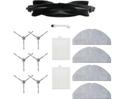 14 stuks robotstofzuiger accessoires - Geschikt voor Eufy G50 Hybrid (SES) - L60 Hybrid (SES) - L60 - L60 SES - L50 - L50 SES - Onderdelen - voor robotstofzuiger - met reinigingsborstel - Vervangingsonderdelen