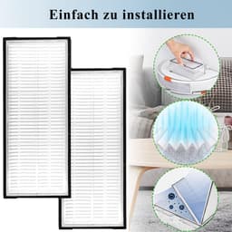 Filteraccessoires Voor Roborock S8/S8+/S8 Pro Ultra/S7/S7 Maxv/S7 Maxv Ultra/S7 Max Ultra/S7 Pro Ultra Robotstofzuigers, Hepa-Filter G20 Vervangingsonderdelen, 4 Stuks — thumbnail 3