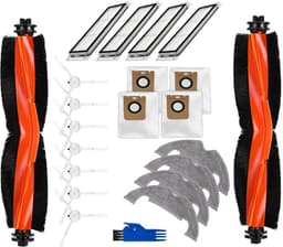 PolkaHome® Accessoireset voor Robotstofzuigers -22-delige – Hoofdborstel, Zijborstels, HEPA-filters, Stofzakken & Dweilpads – Compatibel met Dreame D10 Plus / D10s Plus / L10 Plus / Z10 Pro– robotstofzuiger accessoires & onderdelen — thumbnail 1