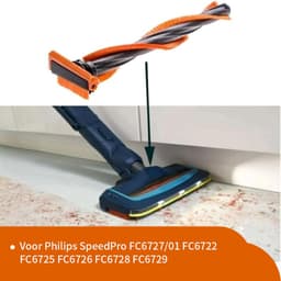 Replacements® – Set van 4 Borstels Geschikt voor Philips SpeedPro (FC6721 t/m FC6729) - Vervangt onderdeel CP1913/01 — thumbnail 4