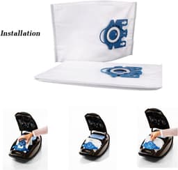 10x Stofzuigerzakken Geschikt Voor Miele GN - HyClean - Blauwe Flens - Geschikt Voor Miele Complete C2 C3 & Classic C1 - 5-Laags Microvezel - Voordeelverpakking — thumbnail 3