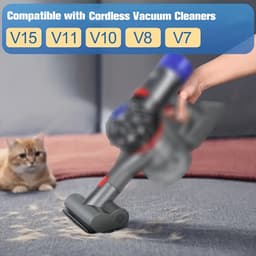 Geschikt voor Dyson snoerloze stofzuigers, elektrische bedborstelkoppen (v7, v8, v10, v11) en accessoires Geschikt voor het verwijderen van huisstofmijt. — thumbnail 4