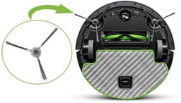 Originele Rechter Zijborstel voor iRobot Roomba Combo en Ecovacs Deebot Ozmo 930/937/960 — thumbnail 3