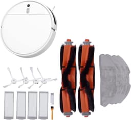 Reservestofzuigerset, voor Mi Robot Mop accessoireset, Geschikt voor 2 Lite Pro MJSTL MJST1S veegmachines, inclusief 2 hoofdborstels, 4 filters, 1 borstel, 4 zijlappen — thumbnail 4