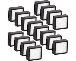J7+ Premium 16 stuks Vervanging HEPA-filter Compatibel met iRobot Roomba Combo J7+/Combo J7 plus Robotic Stofzuiger HEPA-filters Accessoire Kit 16 Stuks (ALLEEN VOOR Combo J7+)
