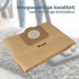 Stofzuigerzakken - Geschikt voor Kärcher - 20 Stuks - Geschikt voor Kärcher 6.959 - 130.0 - WD3 - Stofzuigerzak - van Saaf — thumbnail 2