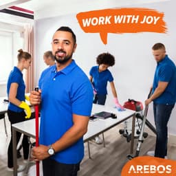 AREBOS 5x Stofzuigerzak geschikt voor industriële stofzuiger 1600W — thumbnail 4