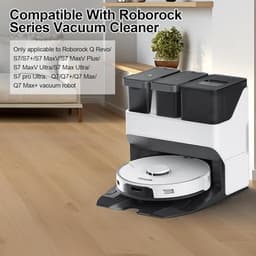 Accessoireset geschikt voor Roborock accessoires, scheidbare rubberen hoofdborstel voor Q Revo/S7/S7 Maxv/S7 Maxv Ultra/S7 Max Ultra/S7 Pro Ultra/Q7 Max-stofzuiger — thumbnail 4