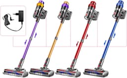 Elekiatech draadloze steelstofzuiger oplader, ingangsspanning 35V, alleen geschikt voor Elekiatech modellen AZA62, AZA63, AZA64, AZA65 — thumbnail 2