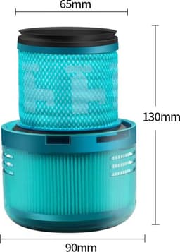 4x HEPA Filter geschikt voor Dyson v11, V15 Detect Complete Extra Stofzuiger vervanging 970013-02 — thumbnail 2