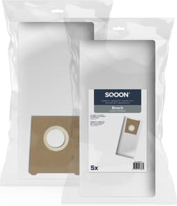 SQOON® Stofzuigerzakken Geschikt voor Bosch Ventaro Schuurmachine - 5 Stuks — thumbnail 1