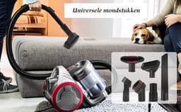 6-delig stofzuiger hulpstukken set - Met koppelstuk - geschikt voor Miele - Philips - AEG - Karcher - Bosch - Numatic - Nilfisk - meubelborstel - spleetzuigmond - stofzuigermond - stofzuigermondstuk - stofzuigervoet - borstel - universeel zuigmond — thumbnail 4