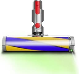 Traumheim® Elektrisch mopopzetstuk voor Dyson Steelstofzuiger - Steelstofzuiger mopkop -met Dyson V7, V8, V10, V11, V15 stofzuiger -elektrische borstel -met directe aandrijving -met laser LED -voor harde vloeren en kortpolig tapijt — thumbnail 1