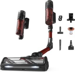 ROWENTA RH9A73 X-Force Flex 13.60 Animal - Steelstofzuiger incl. kruimelzuiger - Accuduur 60 min - Rood — thumbnail 1