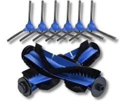 8-pack vervangende borstelsets geschikt voor Eufy Robvac 11S 11S Max 12 15C 15C Max 25C 30 30C Max 39C Max Stofzuigers
