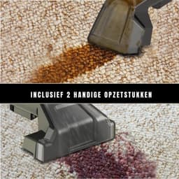 Zyrex® Vlekkenreiniger - Vlekkenreinigers - Tapijtreiniger Machine - Vlekkenreiniger Bank - Zwart - 30cm x 26cm x 16cm — thumbnail 5