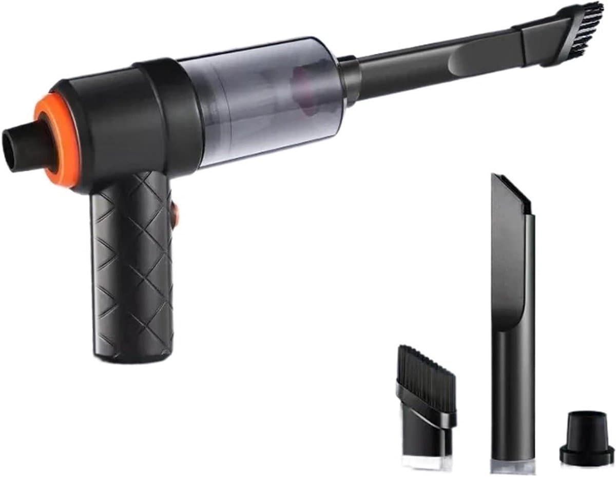 Draadloze Autostofzuiger - Handstofzuiger Auto - Auto Interieur Reinigen - Zuig en Blaasfunctie - 400 Gram - One Color — afbeelding 1