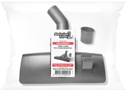 Universeel Combi PRO Zuigmond Geschikt voor Miele, Numatic Henry & Hetty, Philips, AEG, Karcher, Bosch, Siemens etc. met een zuigbuis dia van 32mm & 35mm - opzetstuk - stofzuigermond - stofzuigermondstuk - stofzuigervoet - borstel - stofzuigerborstel — thumbnail 3