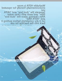 Set van 4 Vervangende Multi-Surface Borstelrolfilters voor Bissell CrossWave Stofzuigers, Geschikt voor Nat en Droog Gebruik — thumbnail 2
