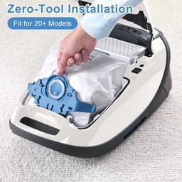 Dailygoods - Dailygoody - Filterzakhouder - Stofzuigerzak Houder - Hoogwaardige kwaliteit - Compact formaat - Vervanging voor Miele C3 - Ideaal voor Miele S8340 en... — thumbnail 4