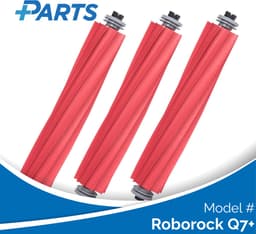 Roborock Q7+ Borstels (3 Stuks, Plus.Parts® alternatief voor 8.02.0079) — thumbnail 1