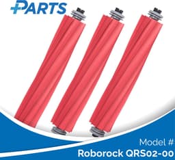 Roborock QRS02-00 Borstels (3 Stuks, Plus.Parts® alternatief voor 8.02.0079) — thumbnail 1