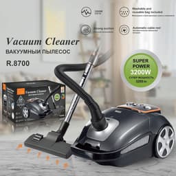 Stofzuiger - Reinigingsapparaat - Thuis en kantoor - Ultrastil ontwerp - 3 liter capaciteit - Zwart — thumbnail 5