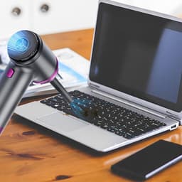 Draagbare Stofzuiger - Handstofzuiger Auto - Snelle Reiniging - Hoge Zuigkracht 6000 Pa - 225 cm Lengte - Zwart — thumbnail 2