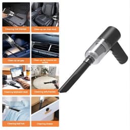 Draadloze Autostoelzuiger - 2-in-1 Draagbare Mini Stoelzuiger met Oplaadbare batterij, Hoge Suikracht voor Auto, Huis en Keuken, Draagbaar Handstofzuiger — thumbnail 3