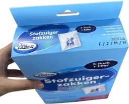 Aqua Laser Stofzuigerzakken - Set van 30 - Inclusief 6 filters - Geschikt voor Miele F/J/M/H — thumbnail 4