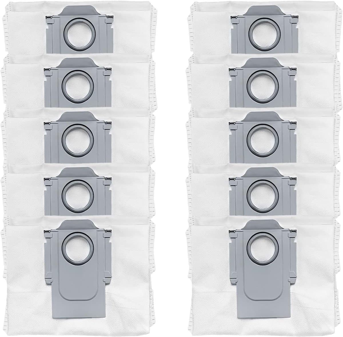 10 Stuks Stofzakken voor Roborock S8+/S8 Pro Ultra/S7 MaxV Ultra/Q7 M5+/L5+/Max+/Q8 Max+/Q5 Pro+/Q5 Max+/Q10 S5+/X5+ Stofzuiger -Reservezak - Accessoires - Stofzuigerzakken — afbeelding 1