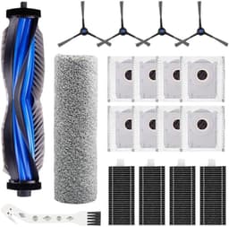 De 19-delige accessoirekit Geschikt voor de ECOVACS DEEBOT X8 Omni/X8 Pro Omni bevat een borstel, filter, stofzak, dweilrol en reserveonderdelen. — thumbnail 1