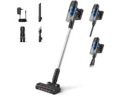 Philips 3000 series XC3032/01 steelstofzuiger & elektrische bezem Batterij/Accu Droog Zakloos Blauw