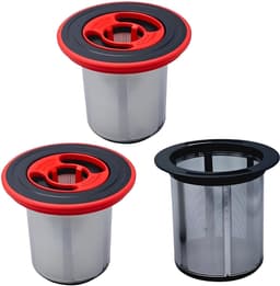 Vervangingsfilter 12040193 - geschikt voor Bosch voor Unlimited Series-7 draadloze stofzuiger BKS711XXL, BBS711W, wasbaar roestvrijstalen microfleece hoofdfilter - wasbaar RVS HEPA-filter — thumbnail 1