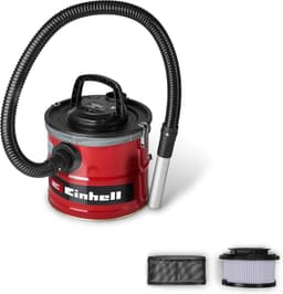 Aszuiger - Kachelreiniger - Haard Schoonmaken - Inclusief Voorfilter - 18 Liter Reservoir - Rood Zwart — thumbnail 1