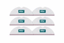 6x Sillar Dweildoeken van Microvezel voor Robotstofzuiger Xiaomi Roborock S5 / S6 / S50 – Vervanging Dweilpads — thumbnail 1