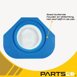 5 Stofzuigerzakken PARTS4® geschikt voor Nilfisk GS / GM series | Made in Europe | Passend in Nilfisk GS series, GM series, GM80, GM90, GS70, GS80 | Alternatief voor origineel 107418500, 816200000, 82095000 — thumbnail 4